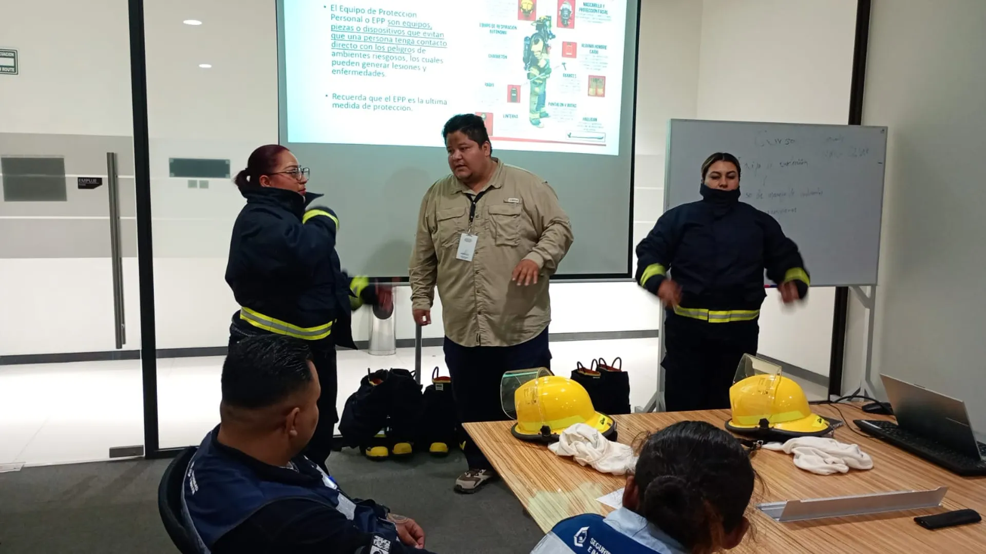 Capacitación Bomberos
